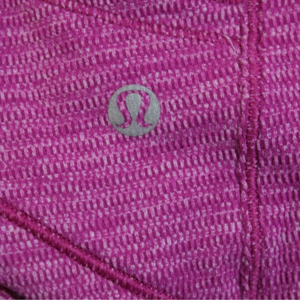 Lululemon Base Runner 1/2 Zip Raspberry Pullover - Picture 11 of 16